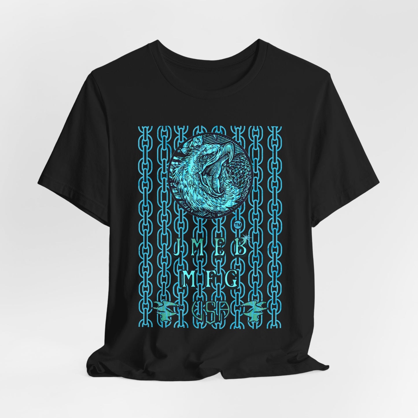 BLUE CHAIN TEE