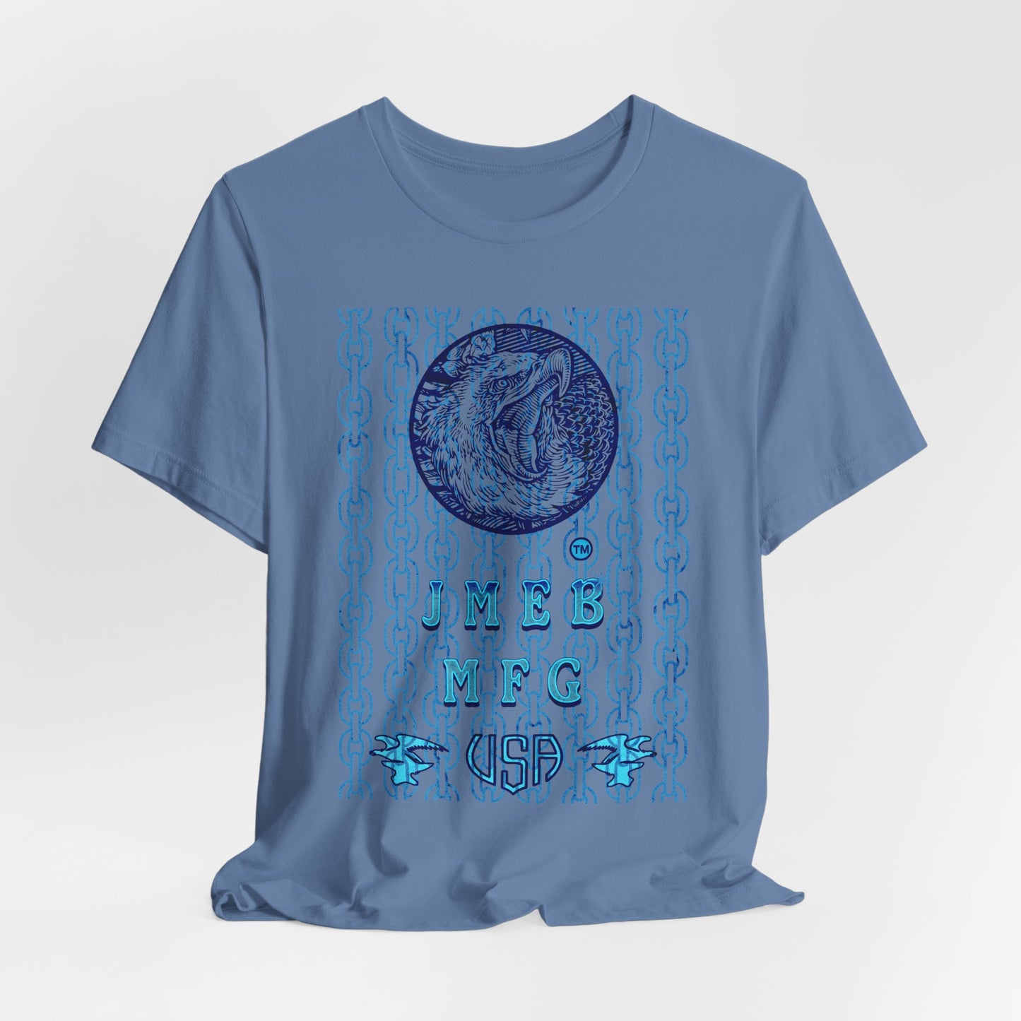 BLUE CHAIN TEE