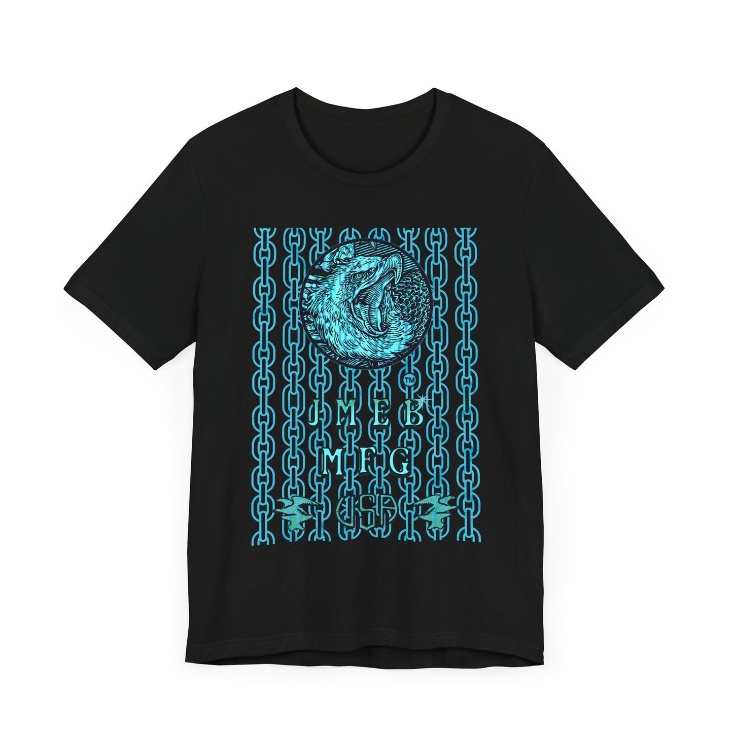 BLUE CHAIN TEE