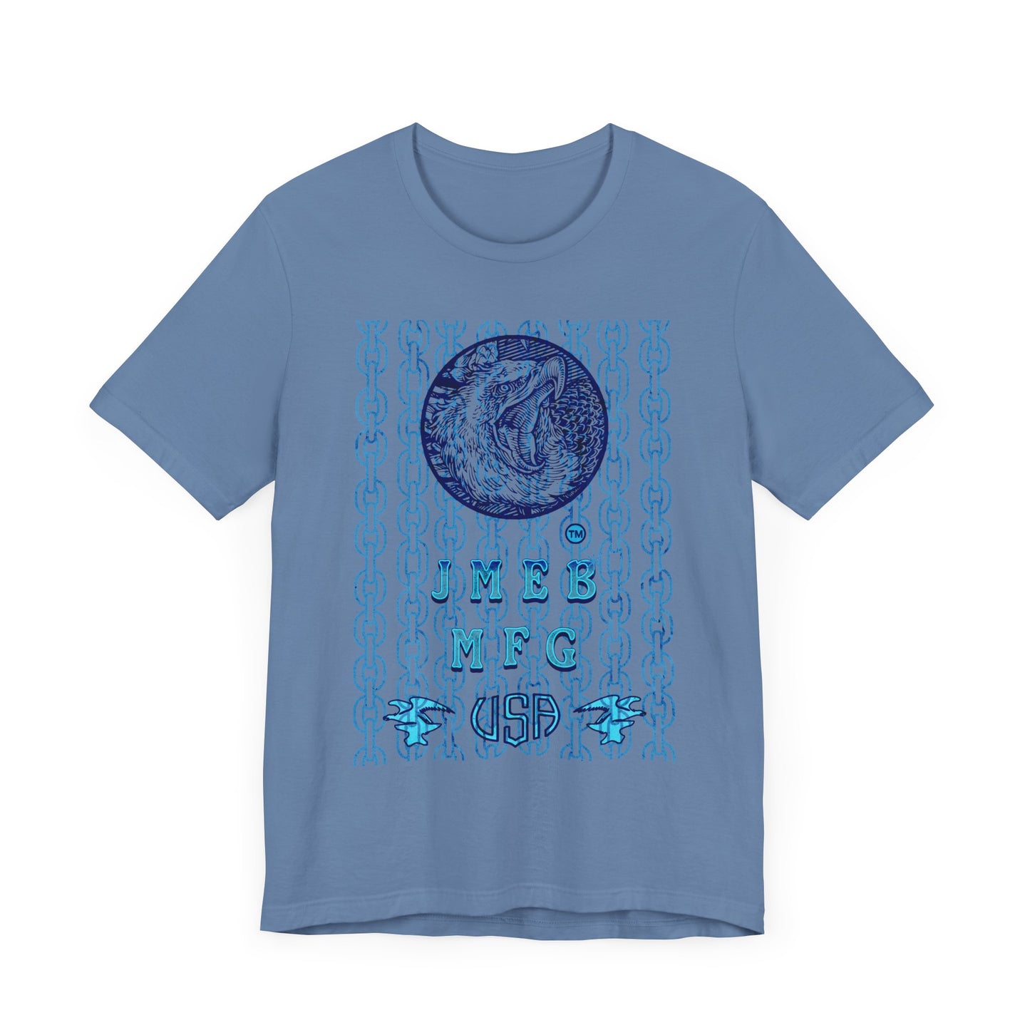 BLUE CHAIN TEE