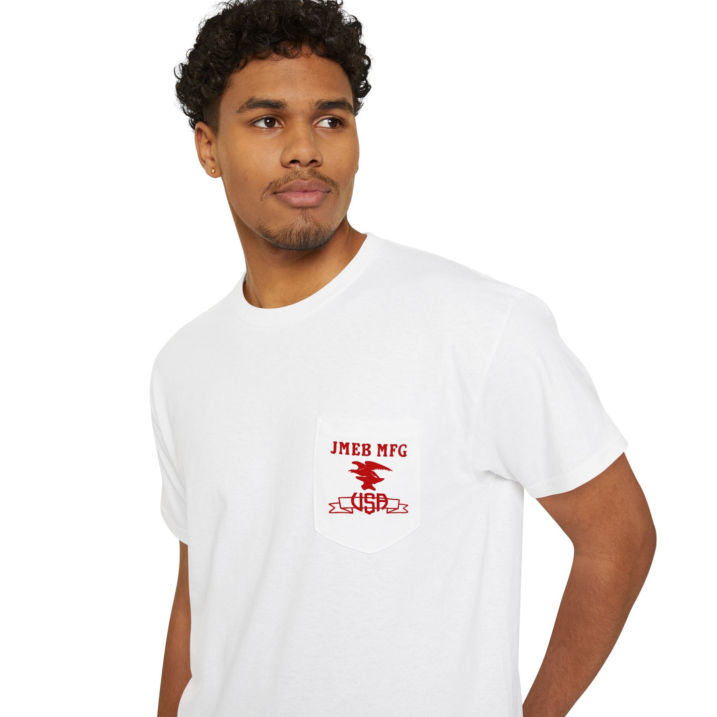 5.3oz - SHOP POCKET TEE